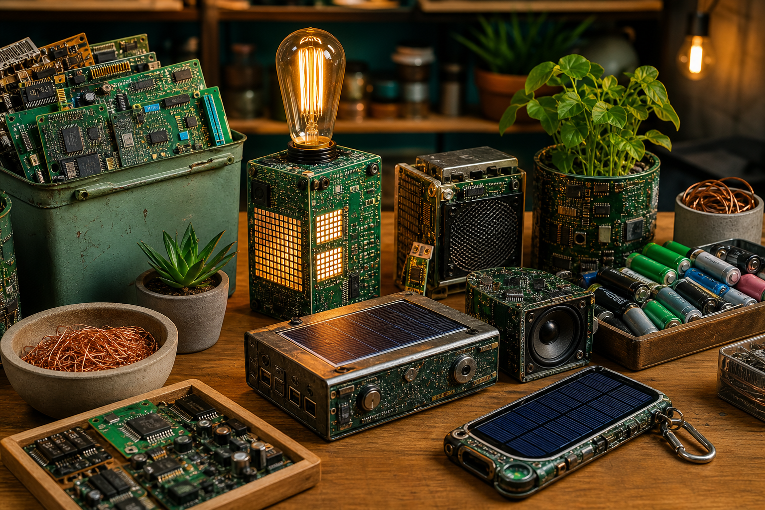 Mengubah Limbah Jadi Manfaat: Cara Kreatif Membuat Proyek Berguna dari Barang Bekas Elektronik